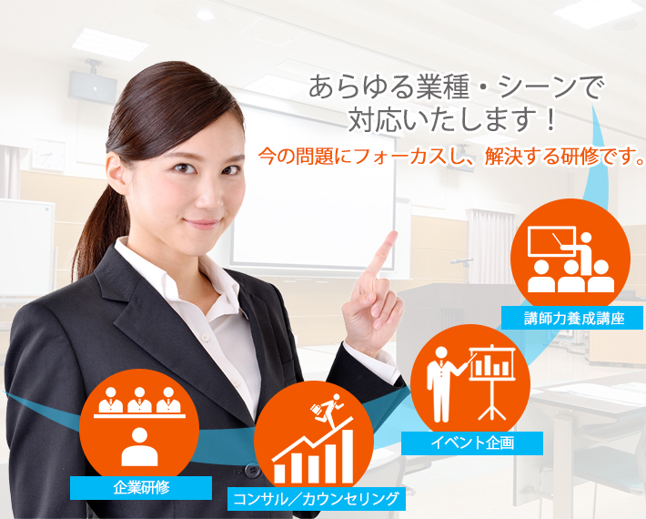 あらゆる業種・シーンで対応いたします！